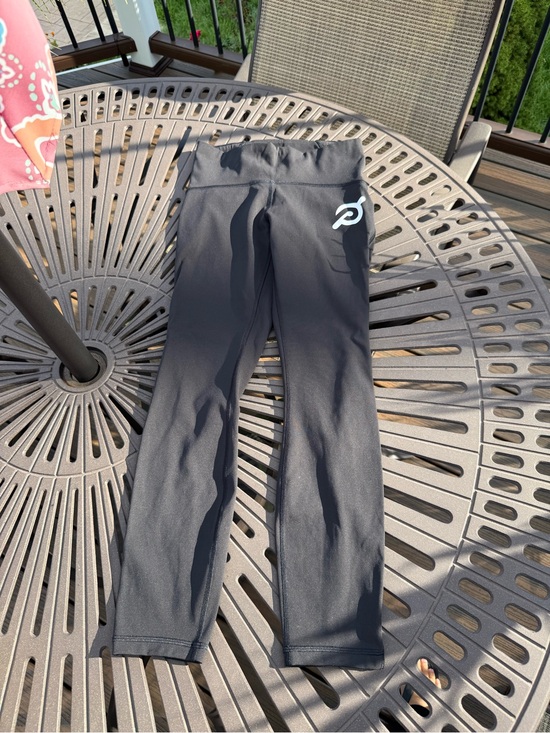 lululemon athletica Pants - Lululemon leggings with Peloton Logo Sz.6, like new !